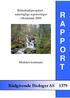Bekkekløftprosjektet - naturfaglige registreringer i Hordaland 2009: R A P P O R T. Modalen kommune. Rådgivende Biologer AS 1379