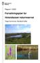 Forvaltningsplan for Holandsosen naturreservat