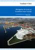 Betingelser for bruk av Trondheim Havn Verdal. Forretningsvilkår og priser for Trondheim Havn IKS avdeling Verdal