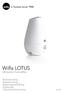 Wilfa LOTUS. Ultrasonic humidifier. Bruksanvisning Bruksanvisning Betjeningsvejledning Käyttöohje Operating Instructions HU-4W