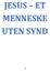 JESUS ET MENNESKE UTEN SYND