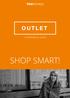 OUTLET LAGERSALG 2019 SHOP SMART!