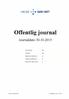 HELSE SØR-ØST. Offentlig journal. Journaldato Journalenhet: Inngående dokumenter: Ja. Utgående dokumenter: Antall sider inkl.