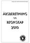 Korrigert i hht. rettelser framkommet på kretstinget. Årsberetning. Regnskap 2010