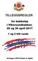 TILLEGGSREGLER. for bakkeløp i Vikersundbakken 29 og 30 april og 2 NM runde. Arrangør: NMK Modum & Sigdal