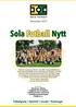 November Sola Fotball Nytt