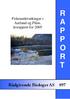 Fiskeundersøkingar i Aurland og Flåm, årsrapport for 2005 R A P P O R T. Rådgivende Biologer AS 897
