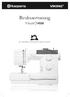 Bruksanvisning 145 TH ANNIVERSARY LIMITED EDITION SEWING MACHINE