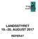 LANDSSTYRET AUGUST 2017 REFERAT