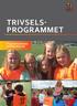 TRIVSELS PROGRAMMET. Programbeskrivelse BARNESKOLEN