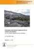 Arkeologisk undersøking av melding om funn av trepinnar ved Liabukken Gnr. 76 Lid (fjell), Vaksdal kommune, Hordaland