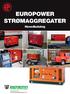 EUROPOWER STRØMAGGREGATER