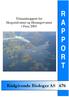 Tilstandsrapport for Skogseidvatnet og Henangervatnet i Fusa 2003 R A P P O R T. Rådgivende Biologer AS 676