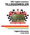 NMK Trøgstad presenterer TILLEGGSREGLER