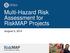 Multi-Hazard Risk Assessment for RiskMAP Projects. August 5, 2014