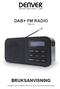 DAB+ FM RADIO DAB-42 BRUKSANVISNING. Vennligst les denne håndboken nøye før bruk og ta vare på den for fremtidig oppslag.