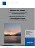 Sammen for vannet. Vedlegg 5 til høringsdokument 2: Hovedutfordringer i vannområde Måsøy og Magerøya