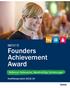 Founders Achievement Award