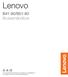 Lenovo B41-80/B51-80 Brukerhåndbok