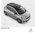 Preisliste 07 / 2018 PEUGEOT 108