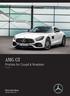 AMG GT. Prisliste for Coupé & Roadster