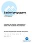 Bacheloroppgave. Livskvalitet hos pasienter med osteoporose / Quality of life in patients with osteoporosis