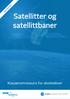 Satellitter og satellittbaner