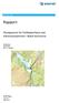 Rapport. Flystøysoner for helikopterbase ved Hartevassdammen i Bykle kommune. Forfatter(e) SINTEF Digital Acoustics