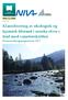 Klassifisering av økologisk og kjemisk tilstand i norske elver i tråd med vannforskriften