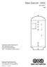 Maxi Geocoil - MGC l. SIKKERHETSINFORMASJON FDV INFORMASJON MONTASJEANVISNING TDS - TECHNICAL DATA SHEET