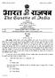 vlk/kj.k EXTRAORDINARY Hkkx II [k.m 3 mi&[k.m (ii) PART II Section 3 Sub-section (ii) izkf/dkj ls izdkf'kr PUBLISHED BY AUTHORITY fo qr ea=ky;