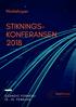 Workshoper STIKNINGSKONFERANSEN SCANDIC FORNEBU FEBRUAR