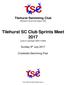 Tilehurst SC Club Sprints Meet 2017 Level 4 Licensed (4SE171059)