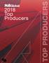 2018 Top Producers TOP PRODUCERS