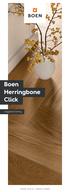 Boen Herringbone Click. Leggeanvisning