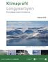 Klimaprofil Longyearbyen