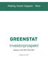 Making Green Happen - Now. Investorprospekt. Emisjon