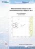 Miljøundersøkelse i Region IV, Environmental Survey in Region IV, 2017.