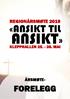 REGIONÅRSMØTE 2019 «ANSIKT TIL ANSIKT» KLEPPHALLEN MAI ÅRSMØTE- FORELEGG