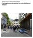 Kartleggingsundersøkelse for myke trafikanter i Bergen